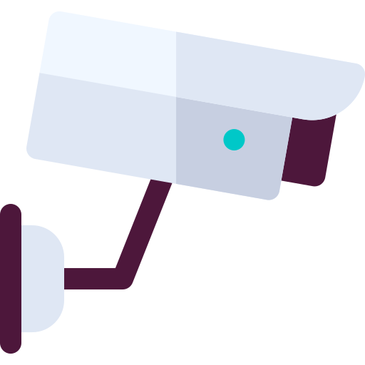 Überwachungskamera Basic Rounded Flat icon