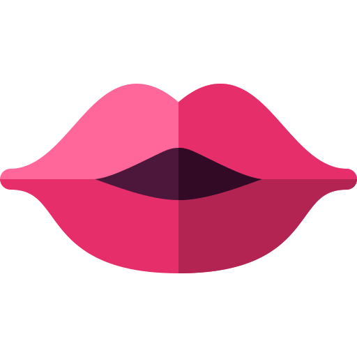 Lips Basic Rounded Flat icon