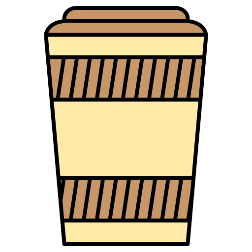 컵 Generic Outline Color icon
