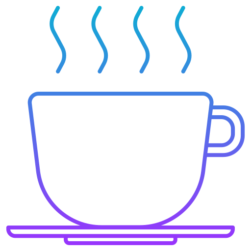 Горячий кофе Generic Gradient иконка