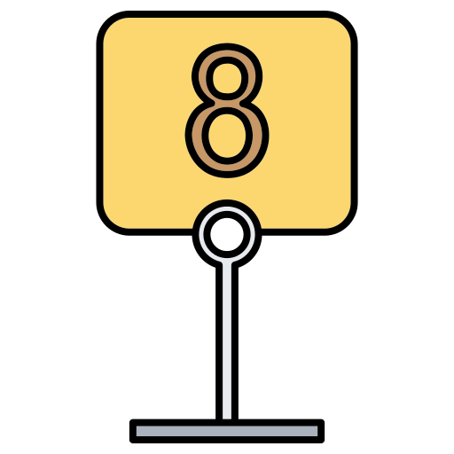 Numbers Generic Outline Color icon