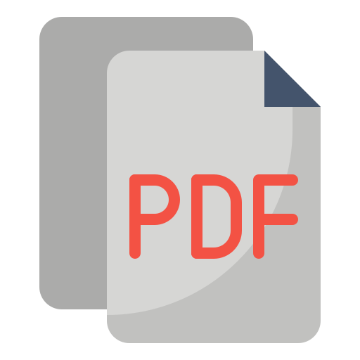 formato de archivo pdf Generic Flat icono