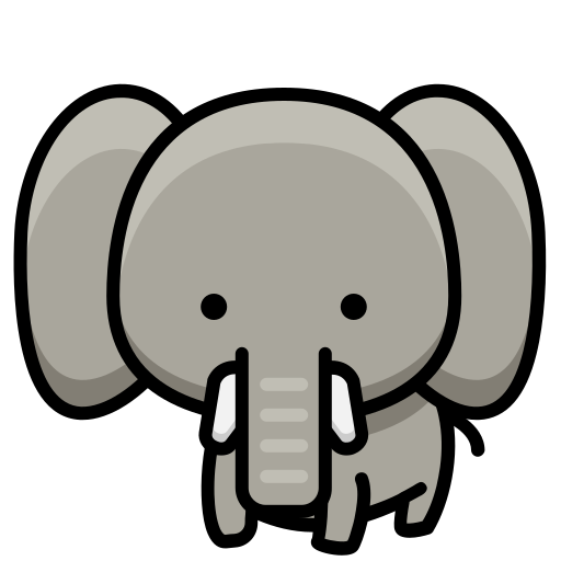 Elephants Generic Outline Color icon