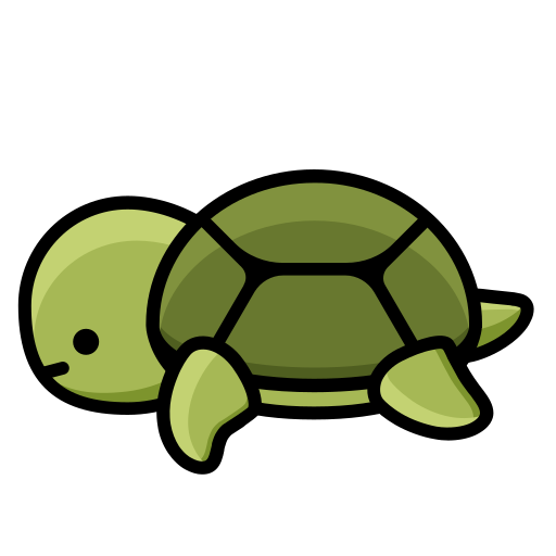Черепаха Generic Outline Color иконка