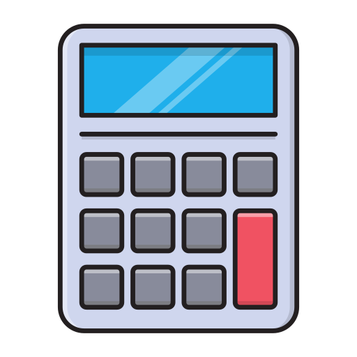 Accounting Vector Stall Lineal Color icon