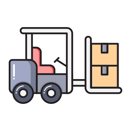 Lifter Vector Stall Lineal Color icon