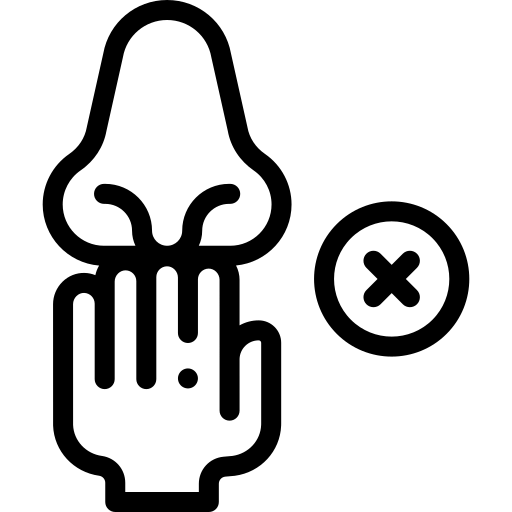 non toccare Detailed Rounded Lineal icona