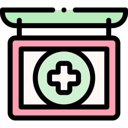 Pharmacy Detailed Rounded Lineal color icon