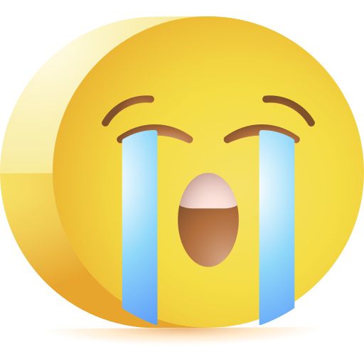 Crying 3D Color icon