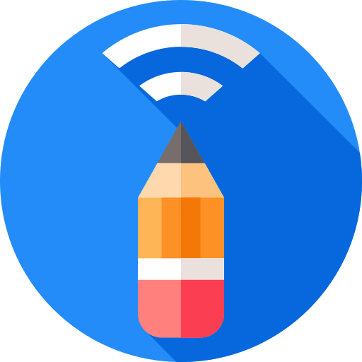 wi-fi Flat Circular Flat icon