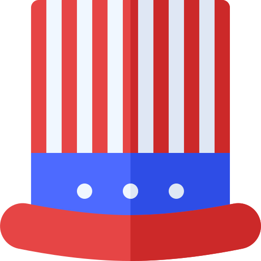 American Basic Rounded Flat icon