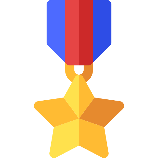 Medal Basic Rounded Flat icon