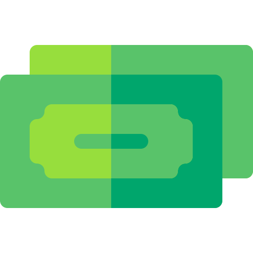 dólar Basic Rounded Flat Ícone