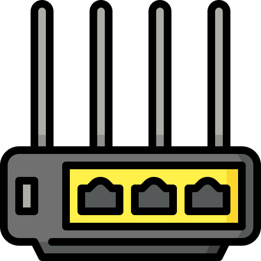 router de wifi Special Lineal color icono