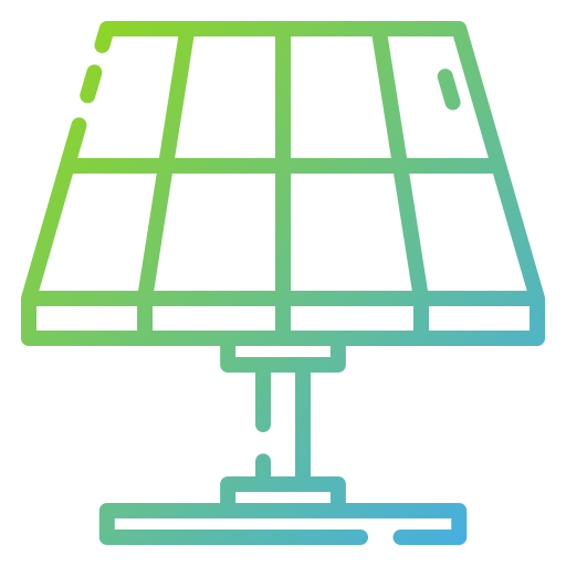 Solar panel Good Ware Gradient icon