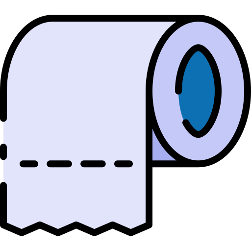 Toilet paper Good Ware Lineal Color icon