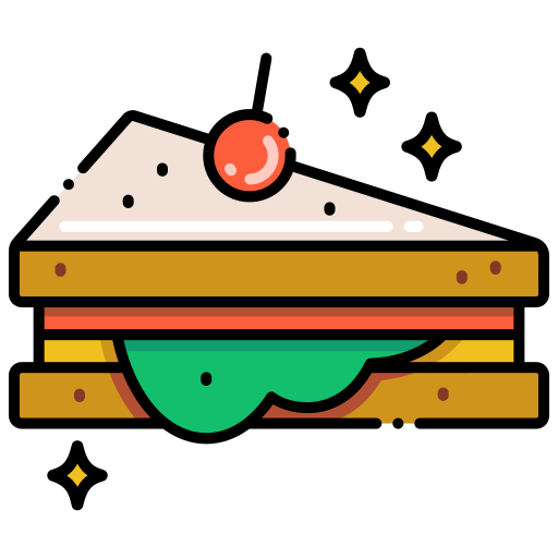 brunch Flaticons Lineal Color icona