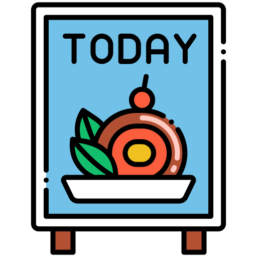Daily specials Flaticons Lineal Color icon