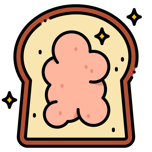빵 Flaticons Lineal Color icon