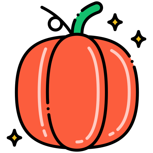かぼちゃ Flaticons Lineal Color icon