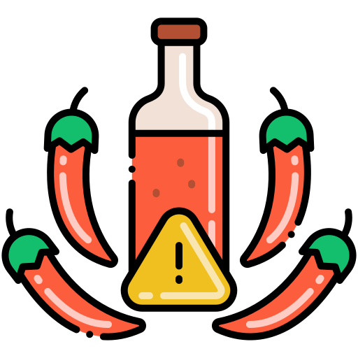 Hot sauce Flaticons Lineal Color icon