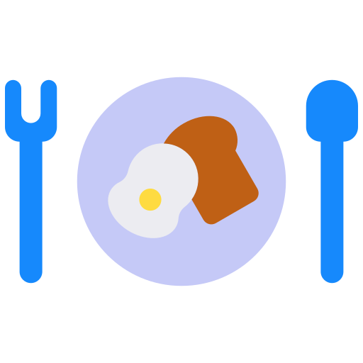 Śniadanie Good Ware Flat ikona