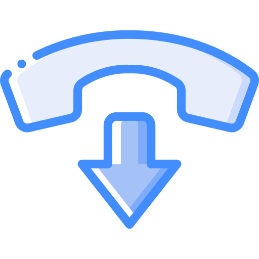 ablehnen Basic Miscellany Blue icon