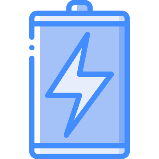 Ładowanie baterii Basic Miscellany Blue ikona