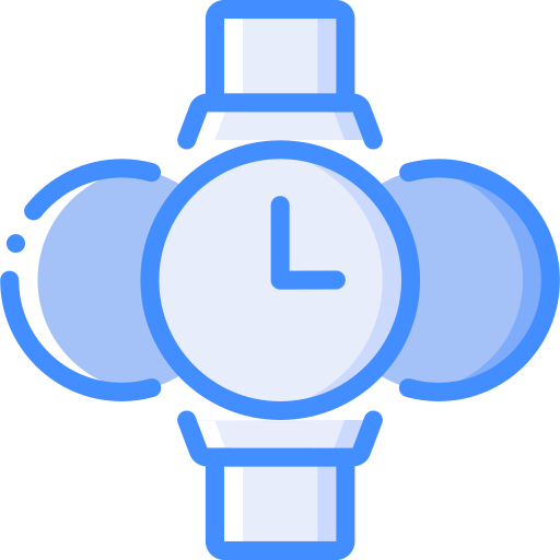 orologio Basic Miscellany Blue icona