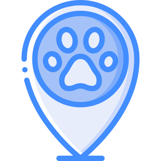 位置 Basic Miscellany Blue icon