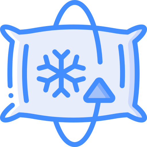 almohada Basic Miscellany Blue icono