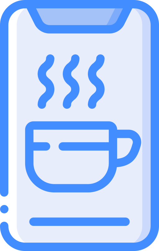 handy, mobiltelefon Basic Miscellany Blue icon