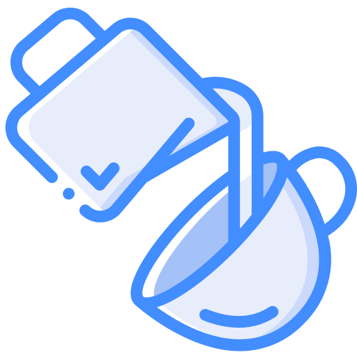 Pour Basic Miscellany Blue icon