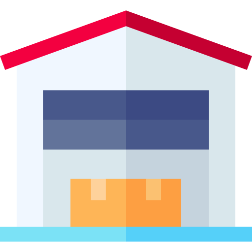 Warehouse Basic Straight Flat icon