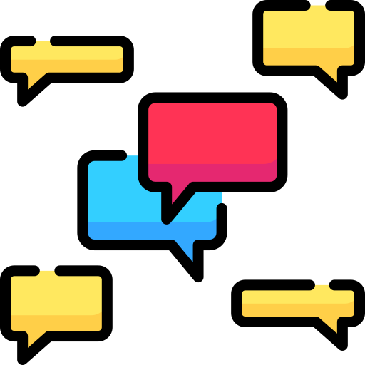Chat box Special Lineal color icon