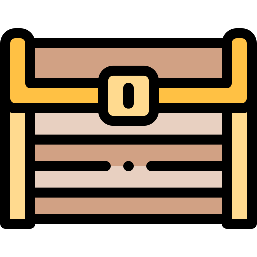 Chest Detailed Rounded Lineal color icon