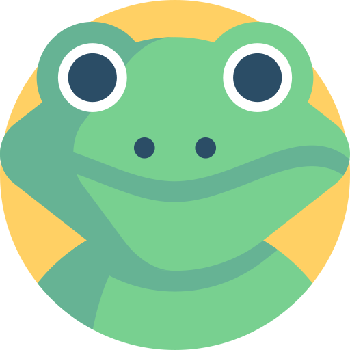 Frog Detailed Flat Circular Flat icon