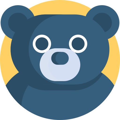 Bear Detailed Flat Circular Flat icon