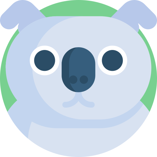 koala Detailed Flat Circular Flat icon
