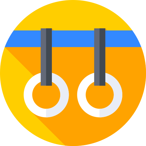 体操リング Flat Circular Flat icon
