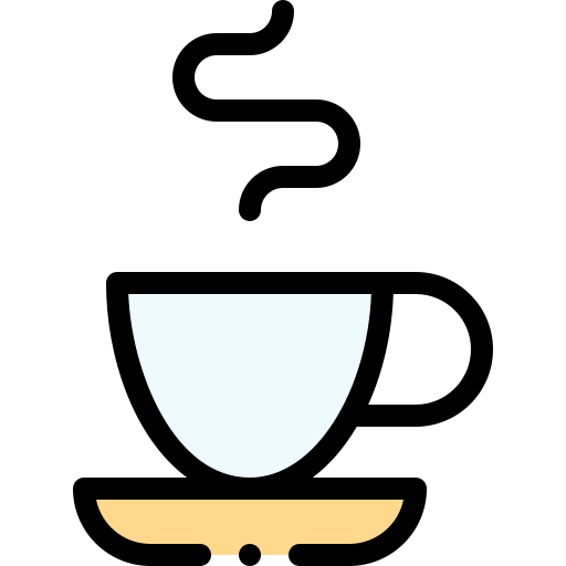 przerwa na kawę Detailed Rounded Lineal color ikona