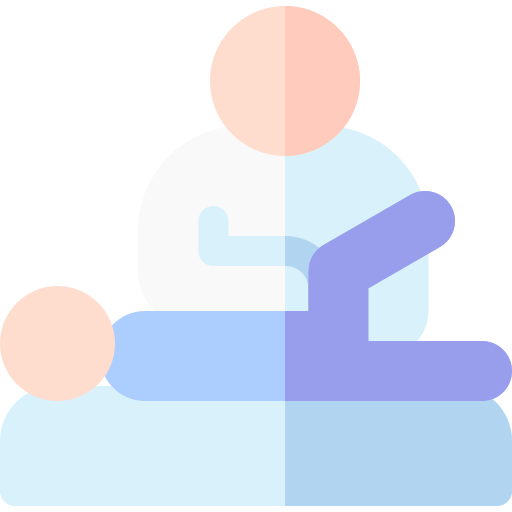 fisioterapia Basic Rounded Flat icono