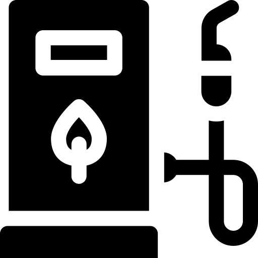 carburant écologique Basic Rounded Filled Icône