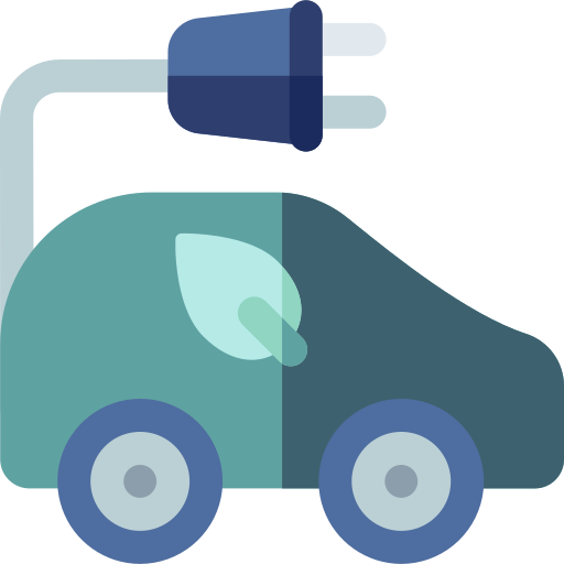 auto ecologica Basic Rounded Flat icona
