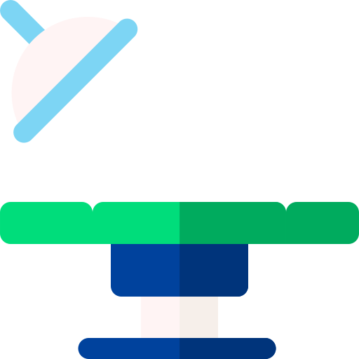 salle d'opération Basic Rounded Flat Icône