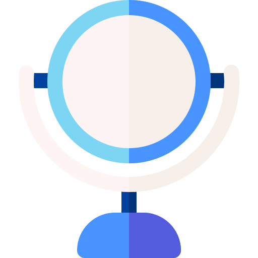 handspiegel Basic Rounded Flat icon