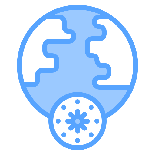 Pandemic Generic Blue icon