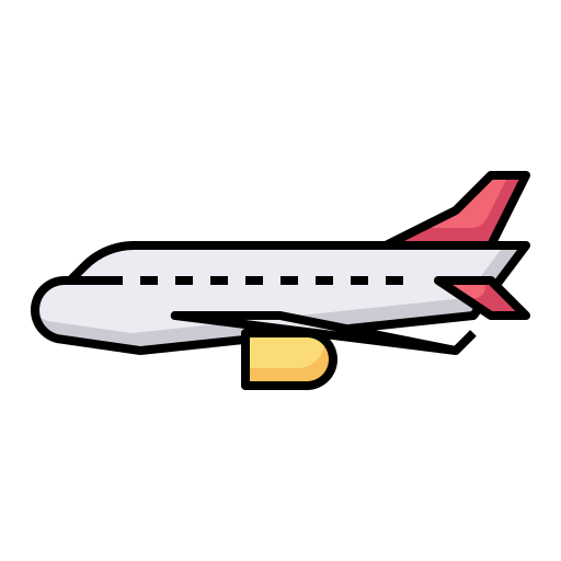 Aeroplane Generic Outline Color icon
