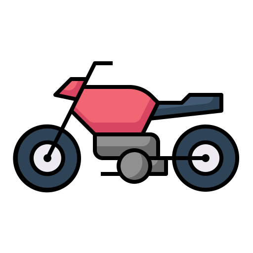 Motorbike Generic Outline Color icon