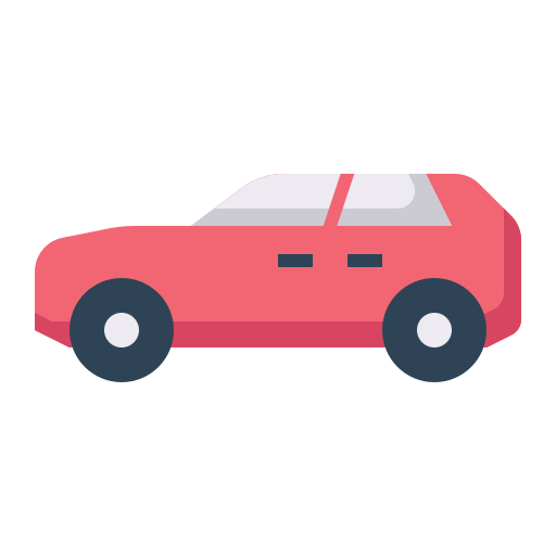 samochód terenowy Generic Flat ikona